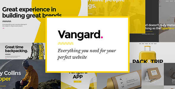 Vangard - A WordPress Theme for Freelancers and Agencies Logo